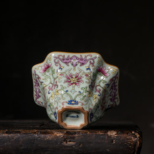 问鼎汝瓷鼎峰系列天青老款含香杯（珐琅彩） 商品图1