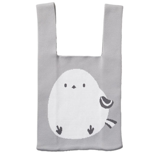 可爱小巧针织手机两用包斜挎包手拎包 黑猫小肥啾 商品图8