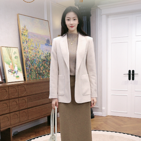 火桐hooton 铂金系列 羊绒羊毛西装外套258903