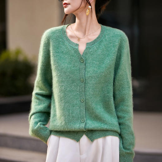 Avann阿曼衣Tasmanian纱线5%羊绒衫拉毛系列 商品图4