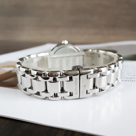 【95新】LONGINES 浪琴L8.111.4.87.6心月系列自动机械机芯26.5MM（女款）珍珠贝母表盘钻石刻度251025AK02 商品图5