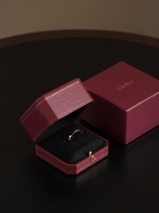 YS03-卡地亚 字母装饰 玫瑰金 戒指男女同款情侣款（XK） 商品图2