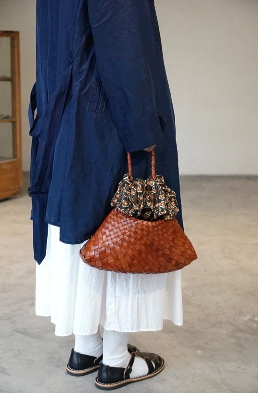 outil 复古蓝染法式工装外套大衣 商品图3