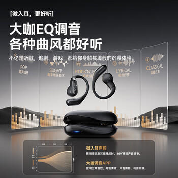 SANAG塞那G6S 骨传导蓝牙耳机挂耳式概念开放式不入耳运动跑步无线通话降噪高端音质音乐耳机排行前十 /数码 /影音娱乐 /蓝牙/无线耳机 商品图2