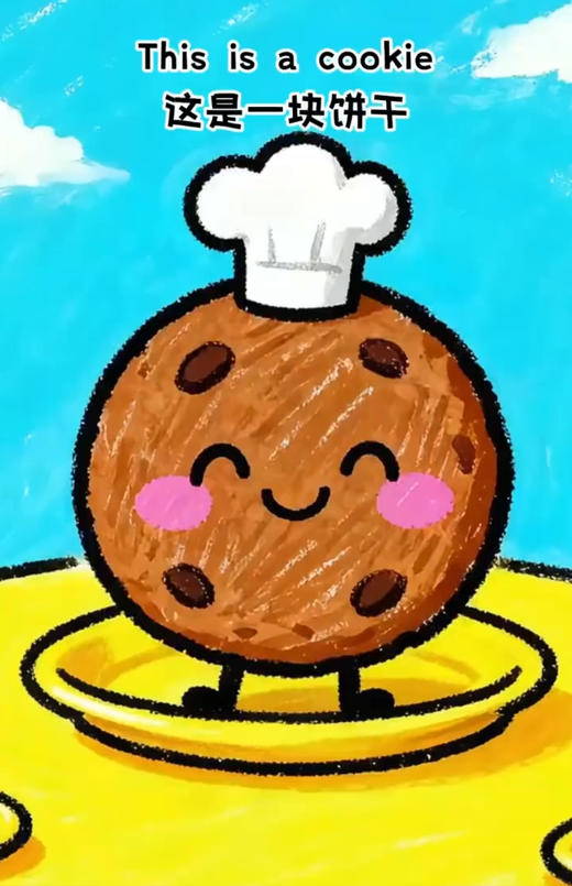 认识单词《cookie》 商品图0
