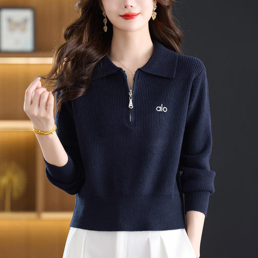 内搭气质轻奢高级感毛衣，短款洋气打底衫CC-26-9198 商品图3