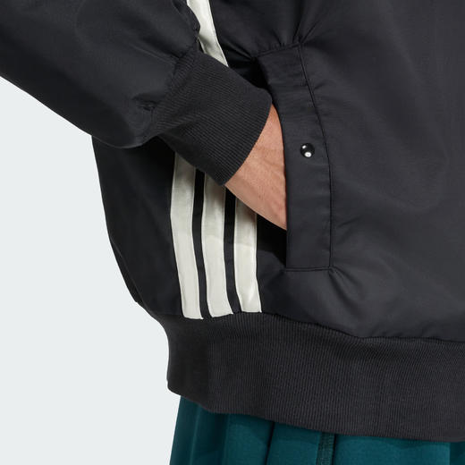 Adidas阿迪达斯STADIUM BOMBER JACKET男子保暖飞行员运动休闲棉服JN1825 商品图4