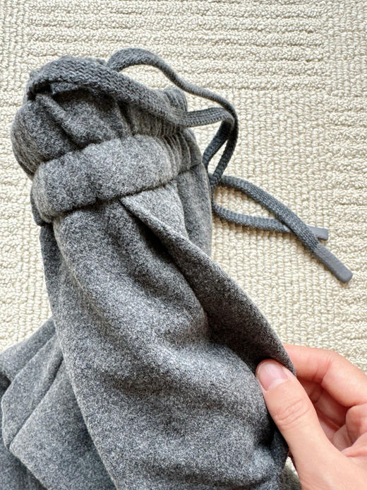 113-4 微喇毛呢抽绳运动裤 商品图13