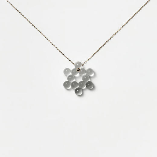 订购20周到｜BUBUN-organ RADIAL [S]-冷工玻璃 项链［日本设计师］ 商品图1