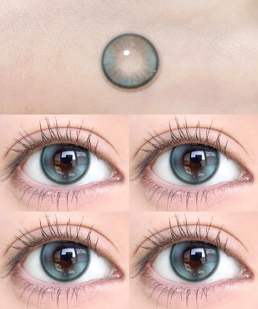 Gugucon旗下 |  闪光琥珀&引力水珠&冰滴泪花｜14.2mm白狮参考着色中大直径｜ 日抛  一盒十片装 商品图6