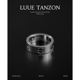 YS02-卡地亚 格栅设计 戒指男女同款情侣款（XK）