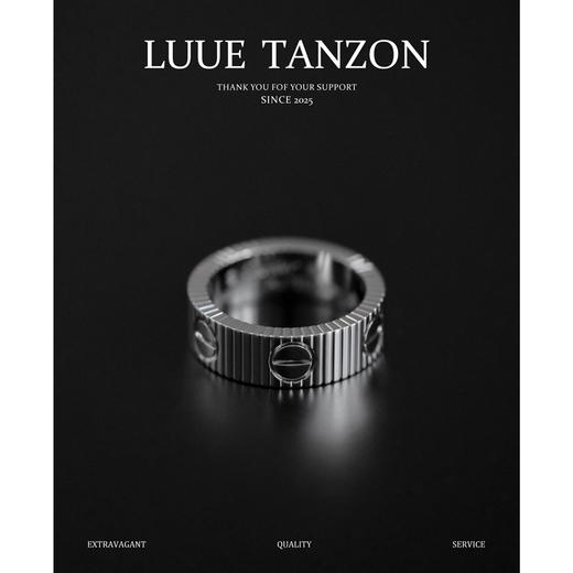 YS02-卡地亚 格栅设计 戒指男女同款情侣款（XK） 商品图0