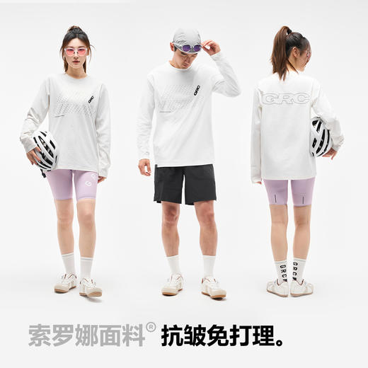 GRC桀骜无尽通勤系列多彩印花索罗娜公路自行车骑行长袖上衣T恤 商品图3