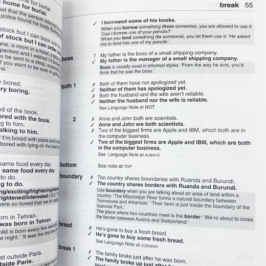 朗文常见错误词典 英文原版 工具书 Longman Dictionary of Common Errors 英文版 朗文英英词典 进口原版英语书籍 商品图2