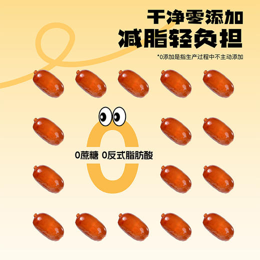 【鲨鱼菲特300-200】脆皮肉粒肠开袋即食健身鸡胸肉饱腹速食代餐零食解馋 商品图2