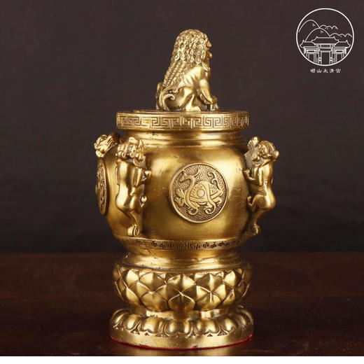 铜聚宝盆貔貅摆件 商品图0