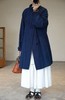outil 复古蓝染法式工装外套大衣 商品缩略图1