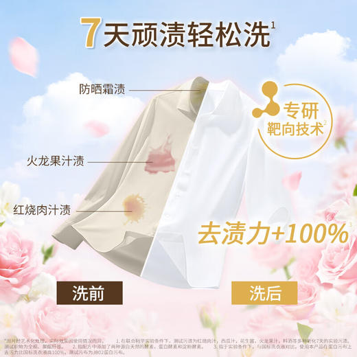 奥妙（OMO）香氛洗衣液玫瑰山茶花香/幽莲木兰香2KG 精油香氛大师调香洗衣液（香型随机） 商品图4