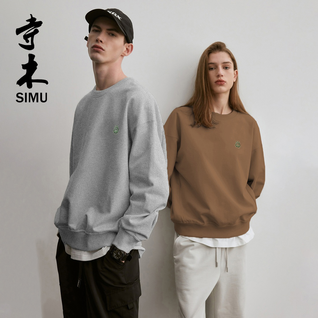 寺木秋季卫衣，上身大牌感，不压身高、拉长腿型