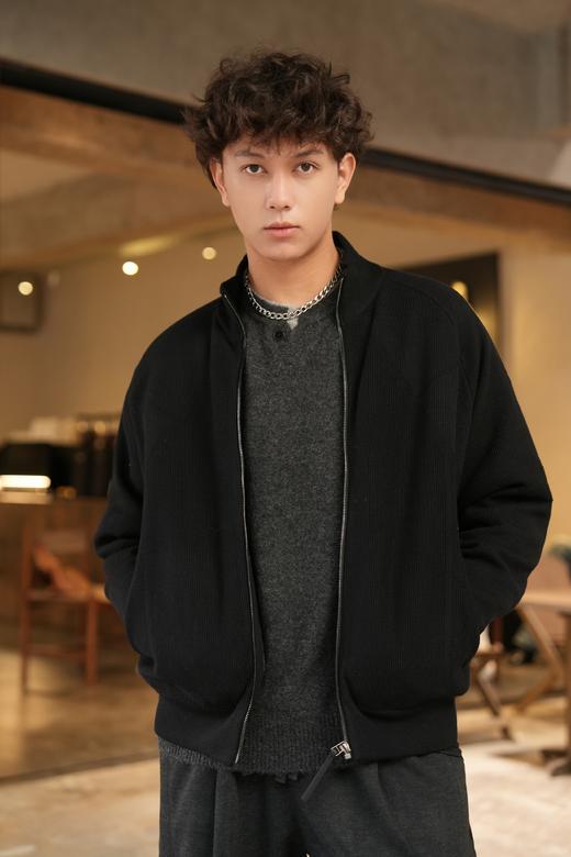 541474563立领针织羽绒服 商品图0