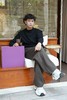 E541411148纯色中领长袖T恤 商品缩略图5
