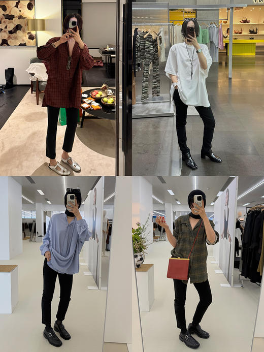 HIDEMI 【demi同款】到店必入日本进口纱线超强弹力喇叭裤小脚裤神裤 商品图2