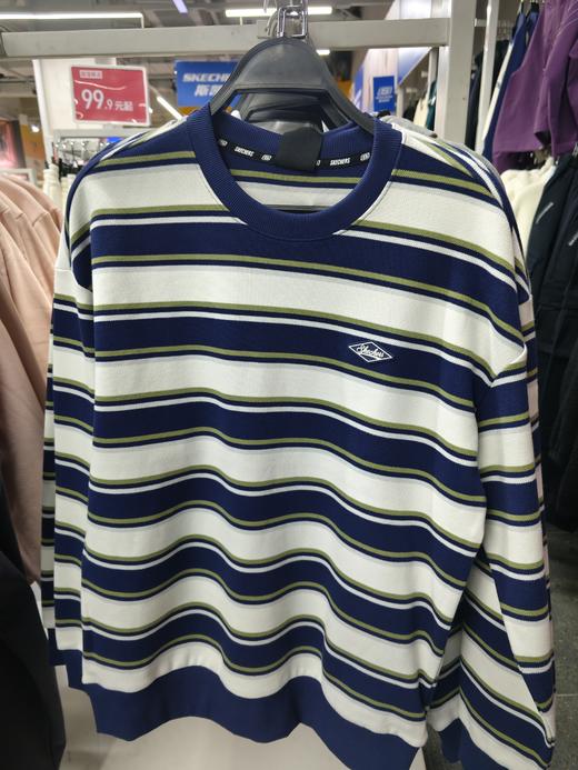 斯凯奇 129.9元 针织套头卫衣  (线上线下同时在售不保证有货，活动款不退不换介意勿拍) 531833-TY 商品图0