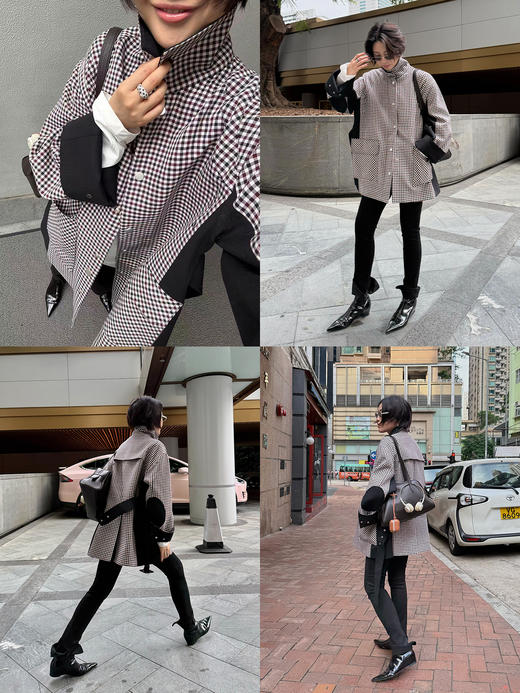 HIDEMI【demi同款】经典简约拉链式加厚弹力收口外穿打底保暖神裤 商品图1