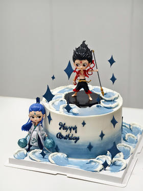 哪吒敖丙蛋糕（A款）