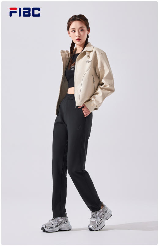 UV光变登峰蓄温裤  10A级抗菌jun！牦牛绒护腰 迪桑皱面料防水防污 男女同款休闲裤 商品图6