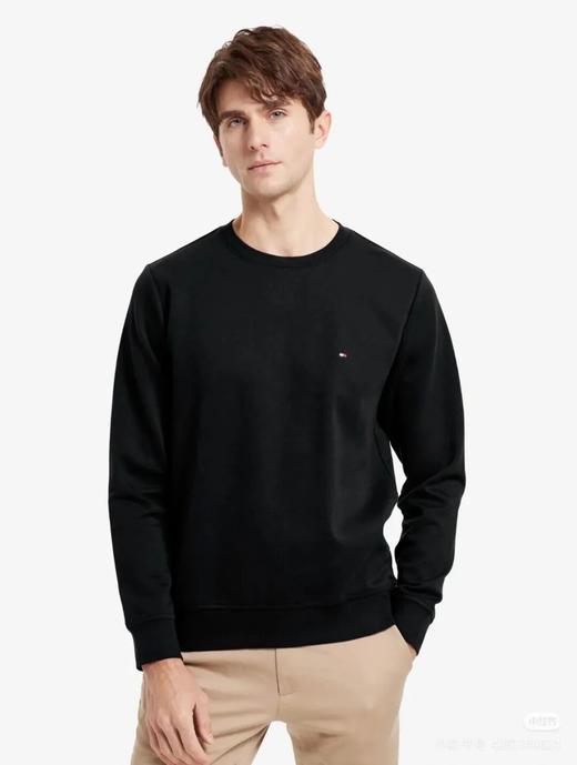 tommy秋冬装经典小标刺绣休闲圆领卫衣 商品图0