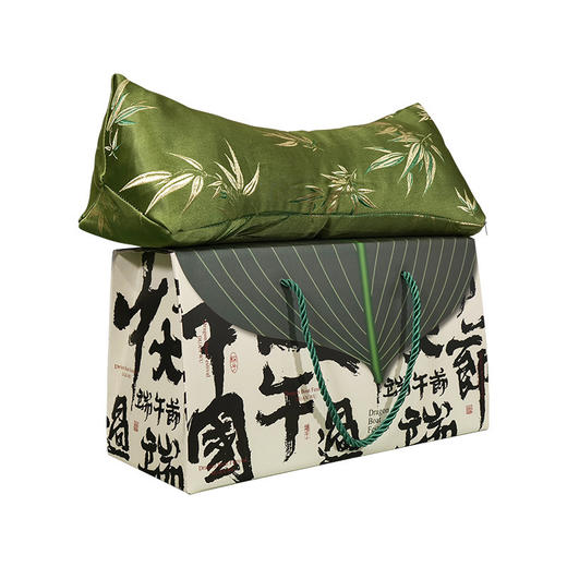 【重阳节限定❗️艾草颈椎三角枕】物理牵引，三角枕型设计，呵护颈椎自然直，选用质地柔软亲肤的锻布面料，家用睡觉睡眠护颈椎久睡不塌礼盒包装节日送礼L 商品图4