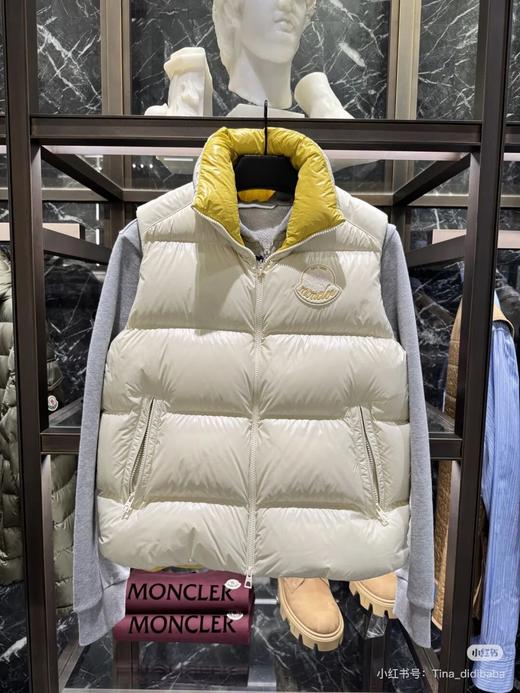 蒙口情侣款立领面包服鹅绒保暖修身外搭潮牌高羽绒马甲 商品图2