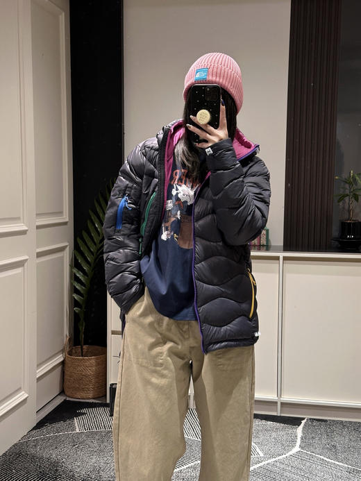 壁克峰吐司🍞羽绒服❗️真正90%白鸭绒700蓬❗️波浪绗缝超轻羽绒 男女款 商品图12