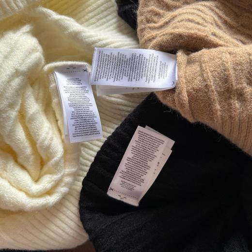 D110426四色半拉链立领小马刺绣绞花编织针织衫毛衣男女同款 商品图3