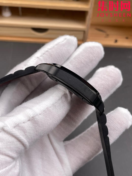 新卡地亚BV山度士系列WSSA0039 黑武士 全黑桑托斯 年度新款 ADLC黑色碳镀层 男士腕表 李现同款 商品图3