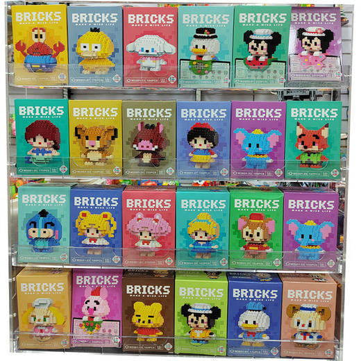 【秒杀❗️迷你积木】小盒兼容乐高小颗粒积木卡通公仔拼装儿童玩具幼儿园小学礼物礼品。rd 商品图3