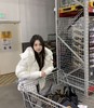 男女同款超火玛雅蒙口羽绒服460克白鸭绒 商品缩略图5