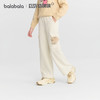 【奶噗噗IP商场同款】巴拉巴拉女童加绒裤子2025冬新款儿童工装裤 商品缩略图0