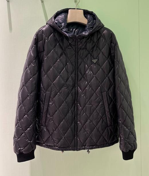 男款菱格双面连帽外套la020 商品图0