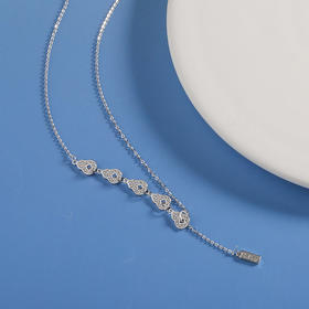 【宏艺珠宝】五福连葫·银s925项链