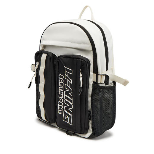 李宁运动双肩背包男女同款反光防泼水背包ABSV099 商品图2