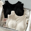 里料3.2%桑蚕丝  蕾丝带杯保暖背心   A-5460 商品缩略图2