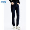 NUTS那时商场同款冬黑色高腰修身铅笔裤水洗牛仔长裤女5491103A1 商品缩略图5