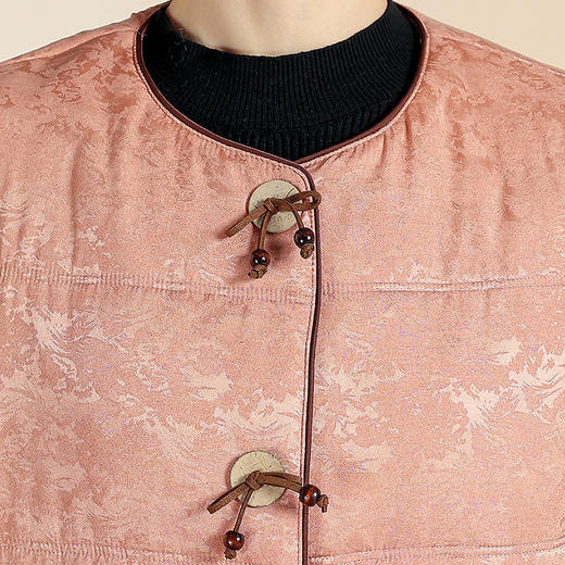 妈妈装洋气花色羊绒外套加厚绵，羊毛保暖上衣女装国风中式外套QYM-YIYI-CS25D111-Y 商品图3