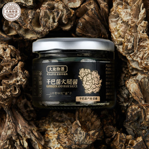 【新品尝鲜】2025大地物源新品上市 干巴菌火腿酱 商品图4