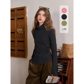 SimpleRetro发热绒高领打底衫女内搭上衣