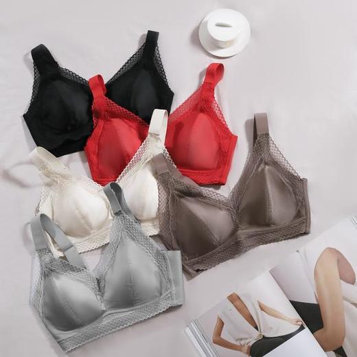 狂野橘子·轻法式内衣 | 光泽感缎面，柔软支撑承托【72h发货】 商品图3