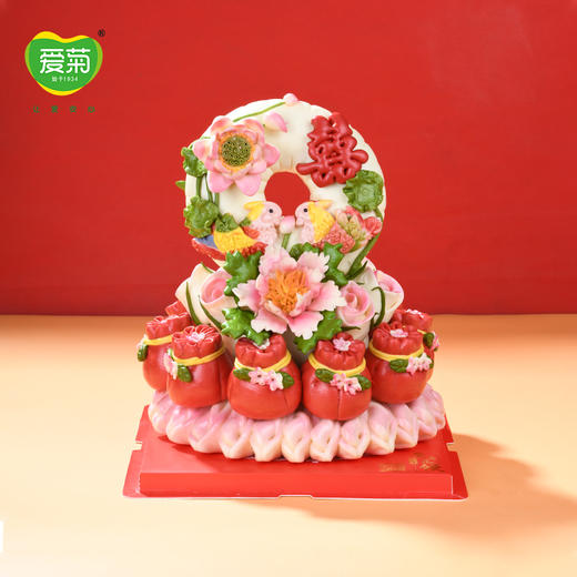 【爱菊花馍】鸳鸯戏水 商品图0