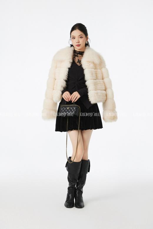 【门店同款】ENJOY冬季“暖冬软糖”雪融奶芙皮草外套 167696169 商品图4